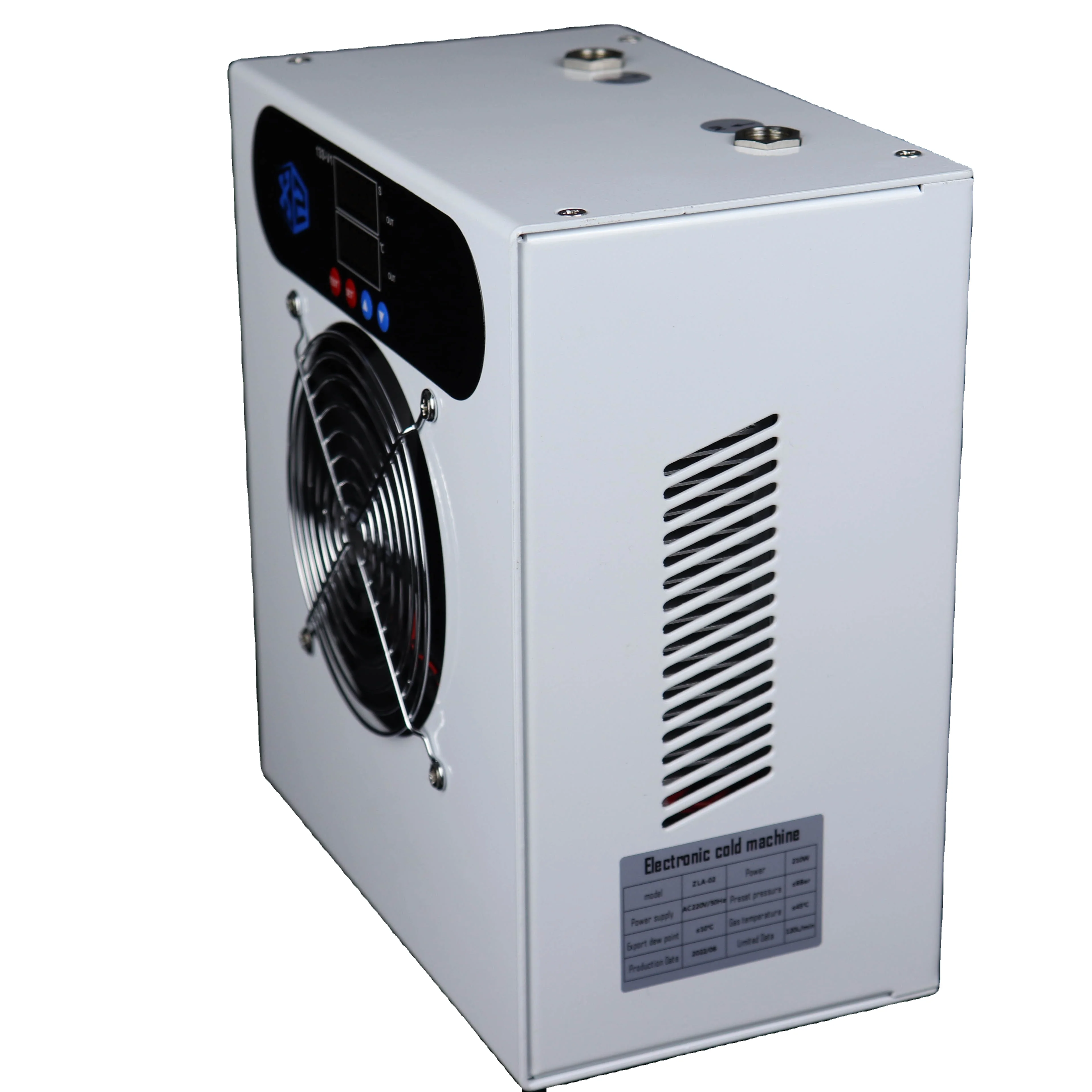 Factory price 210w  electronic semiconductor control mini refrigerant air dryer with 8bar pressure