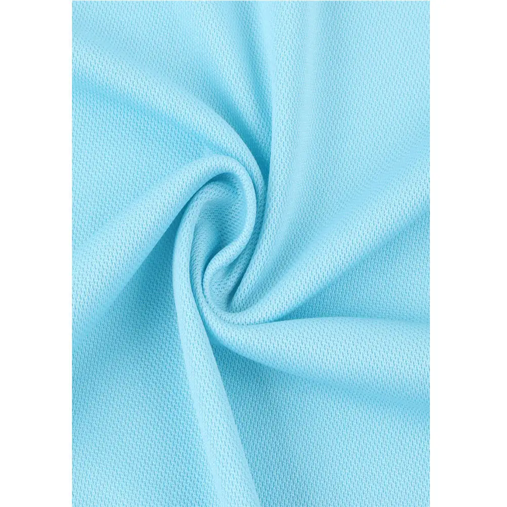 Moisture Wicking Nylon Spandex Stretch Polyamide Athletic Homecomb Jersey Tshirts Sportswear Dry Fit Mesh Activewear Fabric