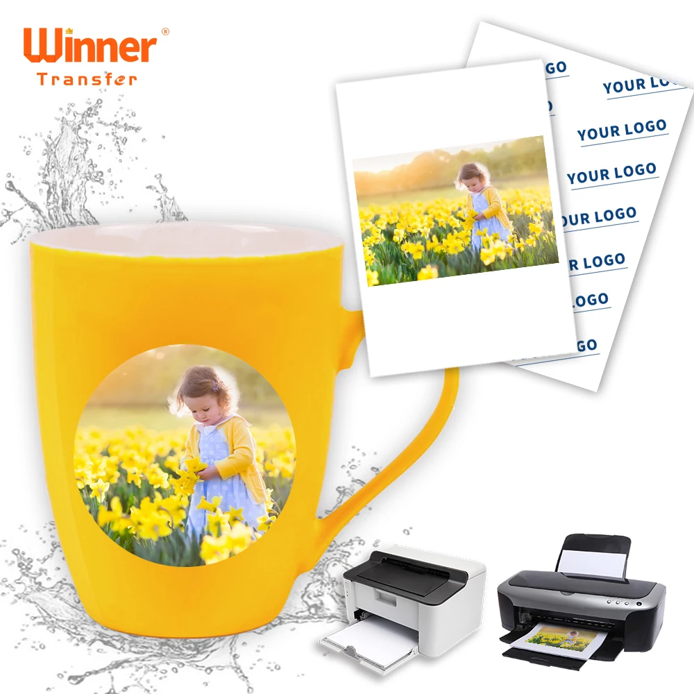 Winner transfer 100% transfer no Cracking cold water transfer paper for Any Inkjet Printers