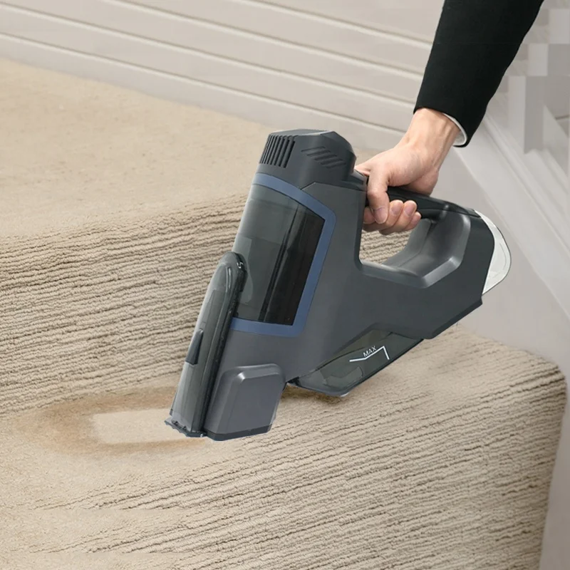 Handheld cordless spot wet and dry dirty fabric bed carpet sofa vacuum cleaning portable carpet cleaner