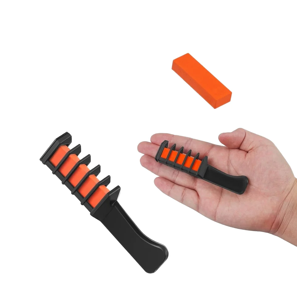 Disposable Hair Dye Hair Chalk Comb 6 colors Hair Temporary Dye Marker Gifts for Girls