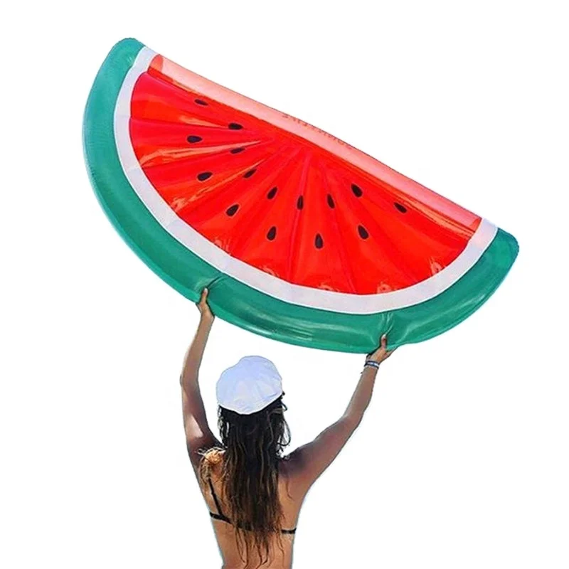 
Gigantic Half Inflatable Watermelon Pool Float Swimming Floating Island Board Air Mattress For All Ages 