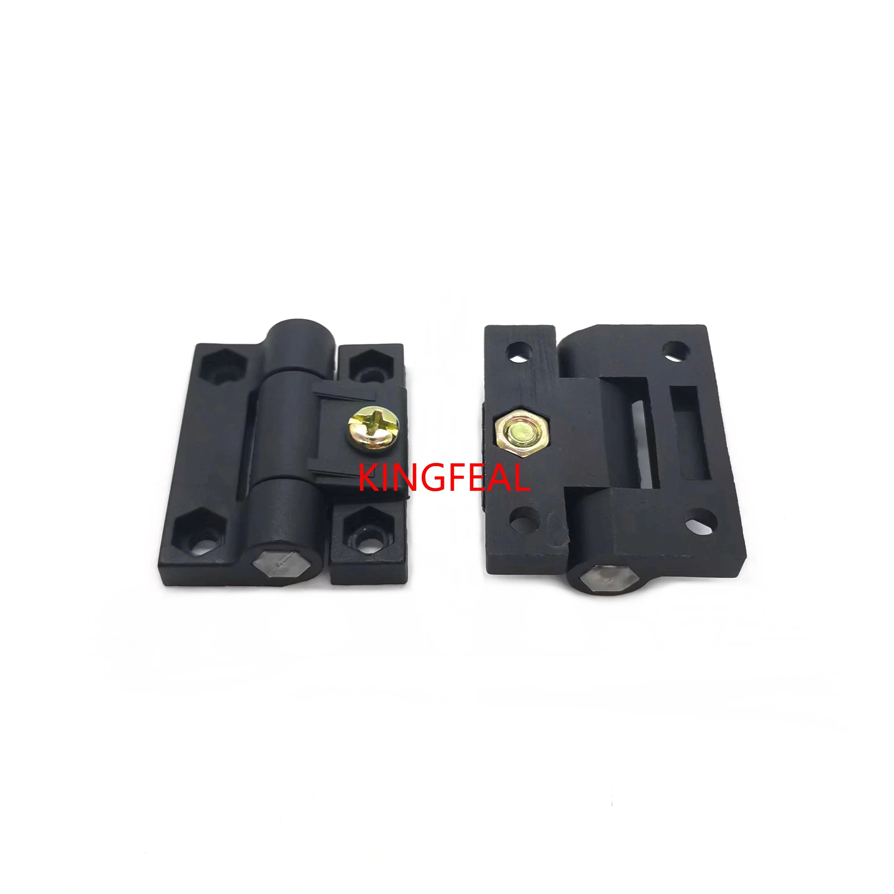 High quality flat torque hinge black plastic positioning hinge  adjustable torque hinge