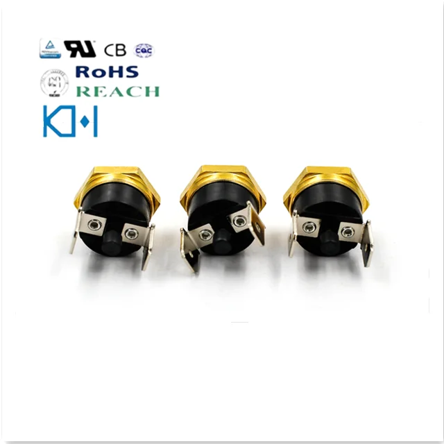 Термостат KSD301 M4 термопереключатель ROHS биметаллический Термопредохранитель для мотоцикла 50C