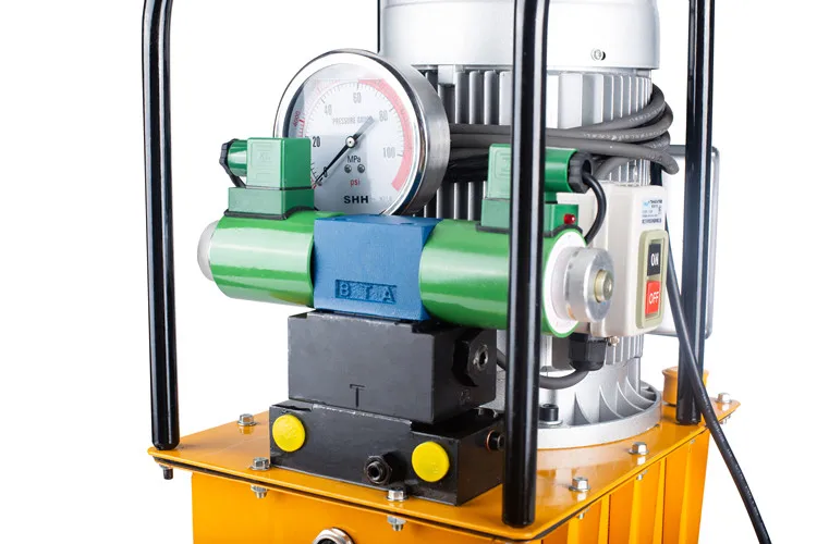 2021 New Design High And Low Speed Two Stage Design Portable Power Electric Oil  Hydraulic Pumps