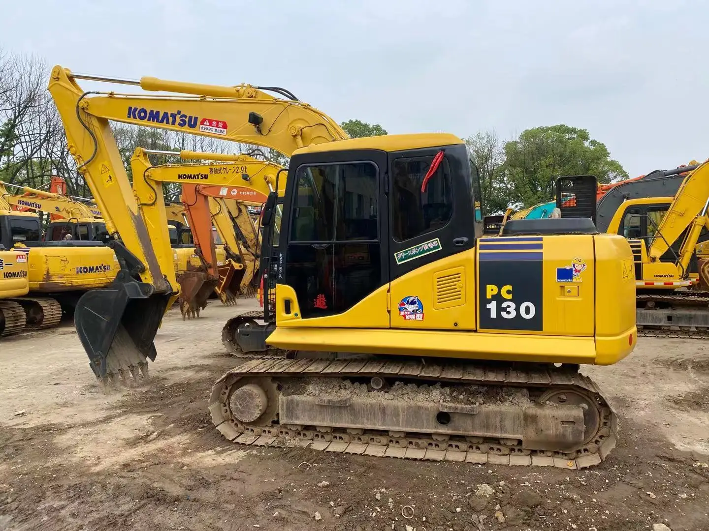 Komatsu PC130-7 13 ton Crawler excavator Used good condition excavator high quality excavator bulldozer backhoe type