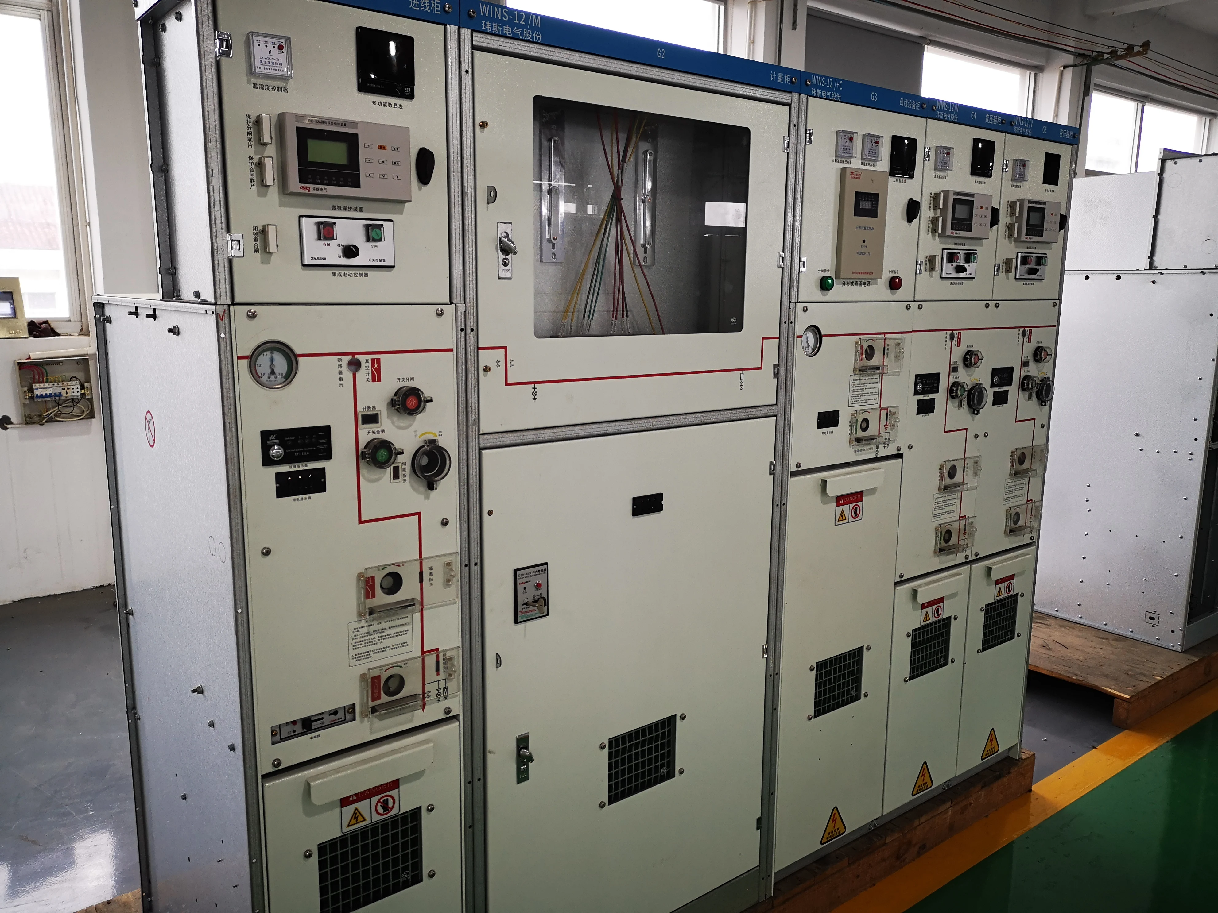 WINS WSRM6-12 Secondary Distribution Equipment Ring Main Unit Switchgear Panel GAS INSULATED SWITCHGEAR