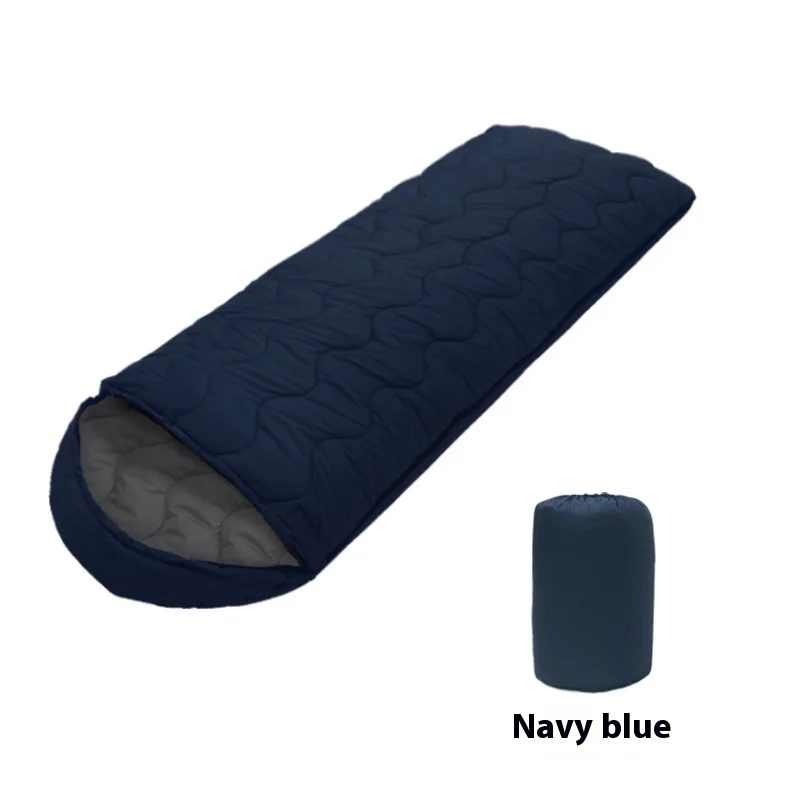 Outdoor camping sleeping bag, adult neutral cotton winter sleeping bag, envelope, thickened sleeping bag