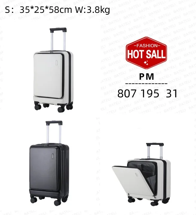 2023 Wholesale New Hardside Luggage Case Bags Trolley Travel hand luggage suitcase