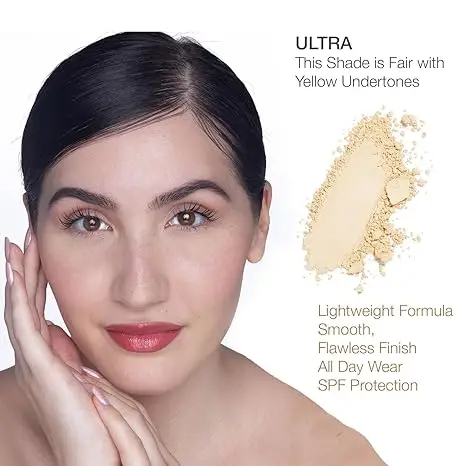 Wholesale Mineral Foundation SPF15 Loose Powder UV Protection for All Skin Types Oil & Talc Free