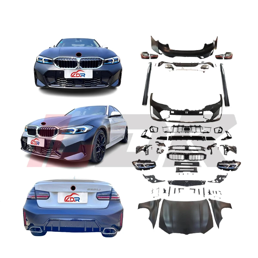 Заводское лучшее качество для BMW 3S 2012-2019 F30 F35 обновление до G20 G28 обвес автомобильные аксессуары капот бампер фары Задний фонарь