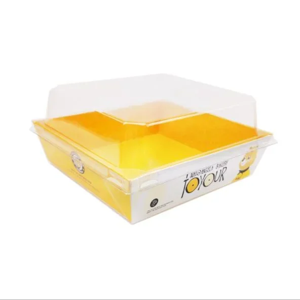 Hot Sale Custom Size Paper Packing Box for Fast Food Sandwich Packaging