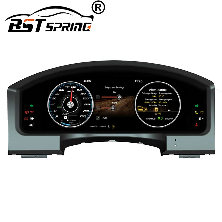 Спидометр bosstar для приборной панели автомобиля с ЖК-дисплеем 12 3 дюйма gps ОЗУ 2 Гб ПЗУ 32 ГБ toyota Landcruiser LC 200