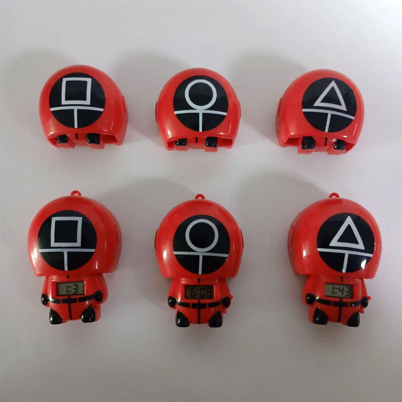2021 Hot Korean Thriller Tv Series Horror Squid Game Cosplay Halloween costumes props digital watch