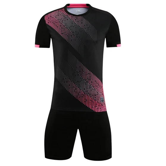 High quality american football uniform pants sets black gold soccer jersey