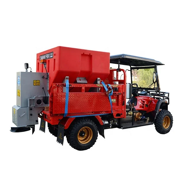 Perfect Product Salt Spreader XHS-10000 Fertilizer Spreader 1 Cubic Snow Melting Agent Machine