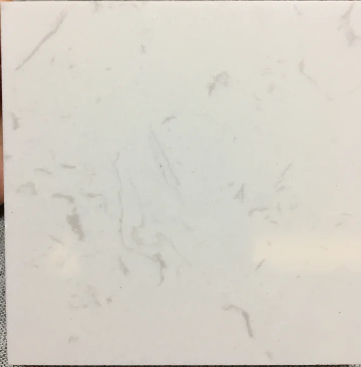 Hot sale high quality snow crystal vanity top slab cut to size white marble