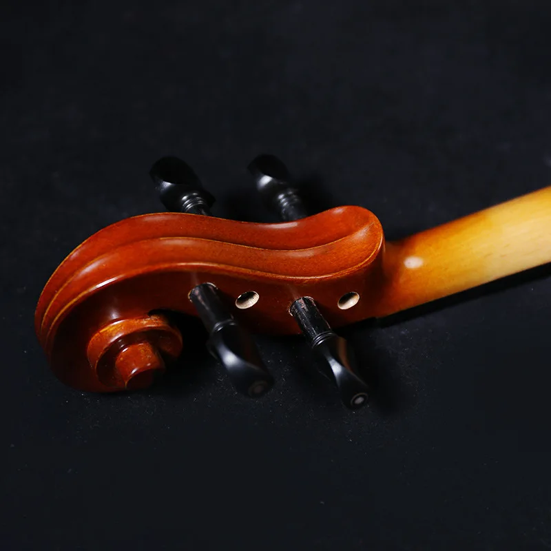 High-end Handmade Grading Performance Practice Ebony Violin Adult and Children Size