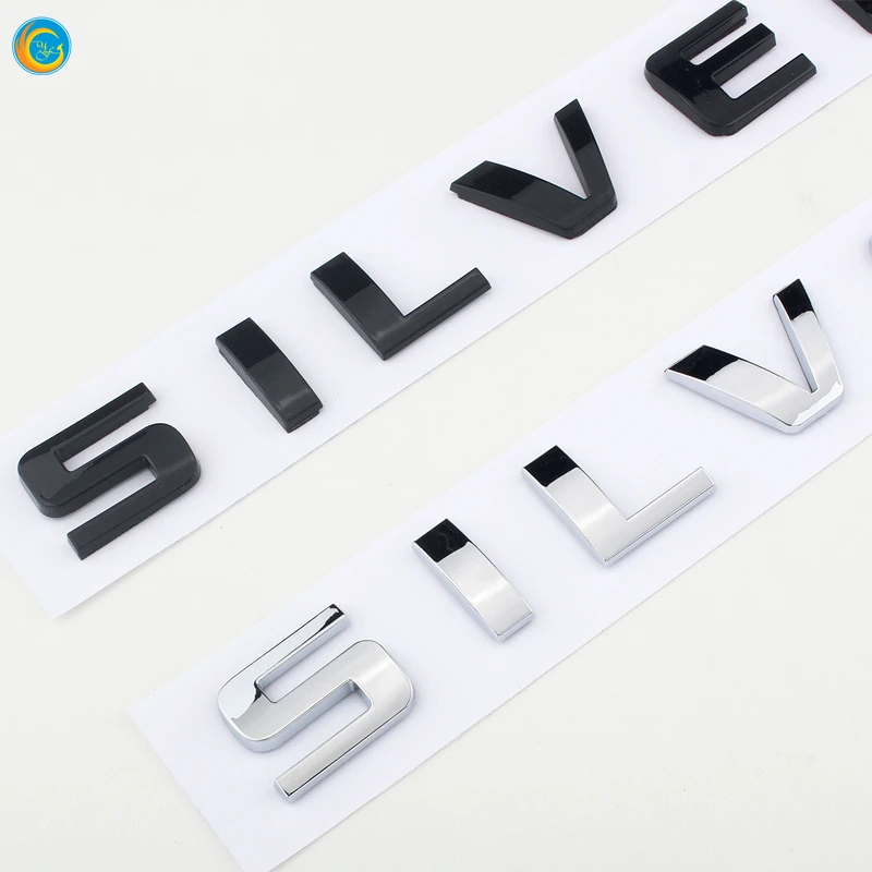 
custom car badges chrome 