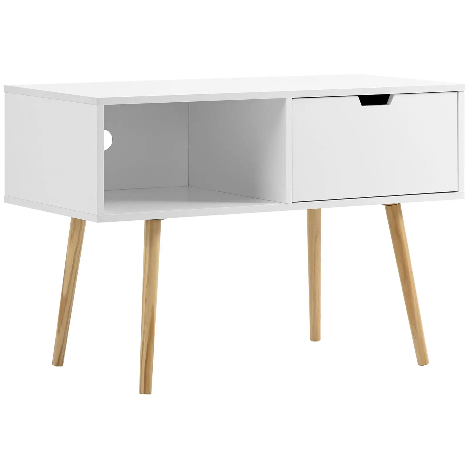 TV Cabinet Coffee Table Simple Modern Nordic Small Apartment Living Room Furniture Mini Retractable Floor Coffee Cabinet