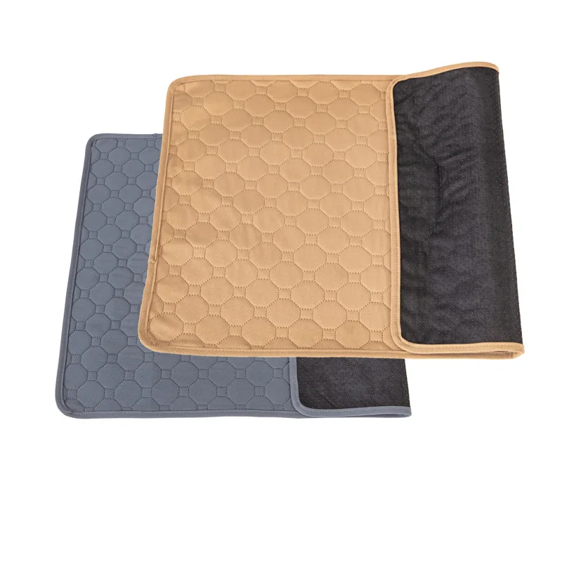 high quality dogs cats urine mats waterproof pet reusable pet dog underpads washable reusable pad