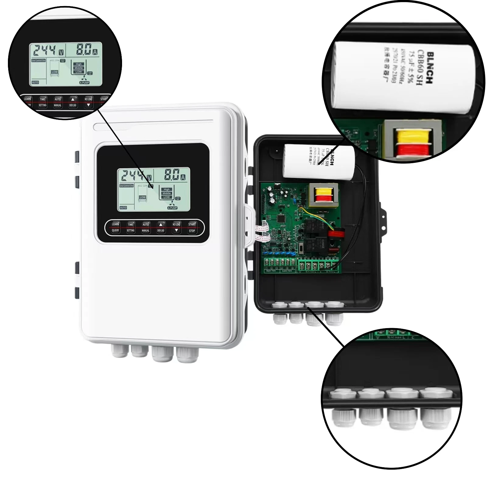 Timer water pump controller Water tower water supply intelligent control