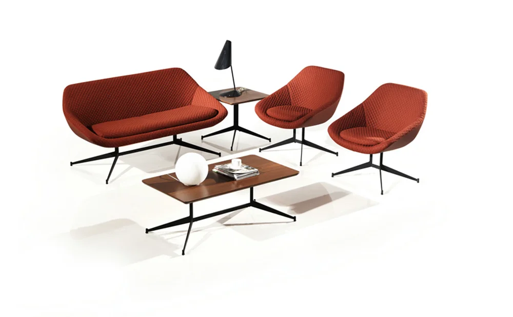 Wholesale furniture modern european style cover  sectionals sofa bed for office cafe living room