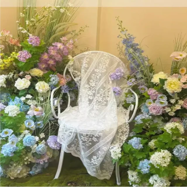 New Style Large Rose Table  Artificial Wedding Flowers Big Wedding Plant Decor