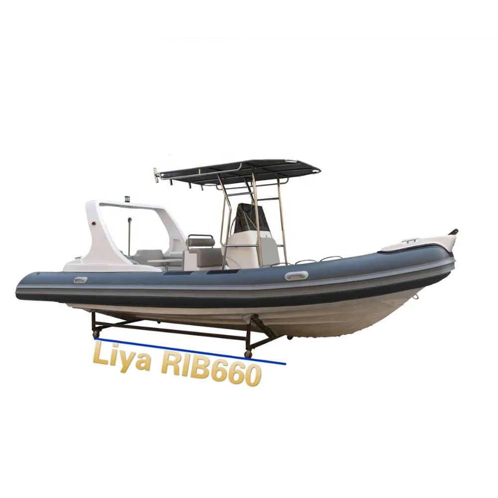 liya 22ft inflatable rafting boats rib boats