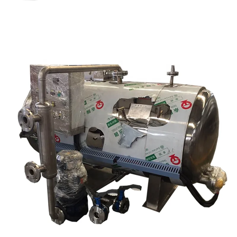 CE Approved Horizontal Industrial Autoclave For Food Processing