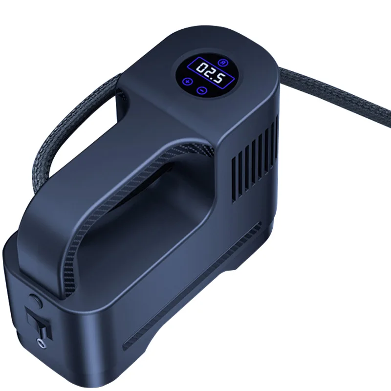 Type Wireless Mini Car Tire Electric Portable Air Pump Car Air Compressor 12v Electric Inflator Pump with LED Lighting