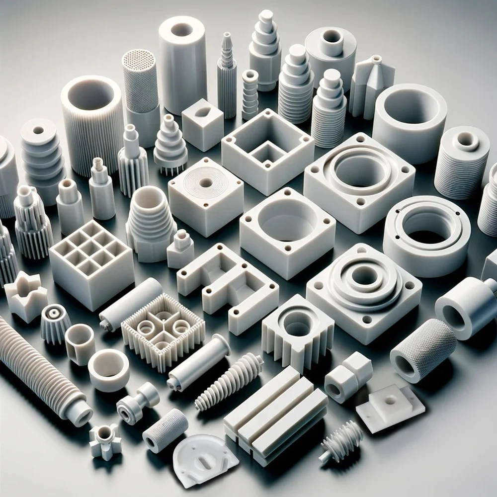 Custom Precision Machining Services Various PVC POM PEEK Nylon Plastic Materials Surface Treatment Processing Cnc Plastic Parts