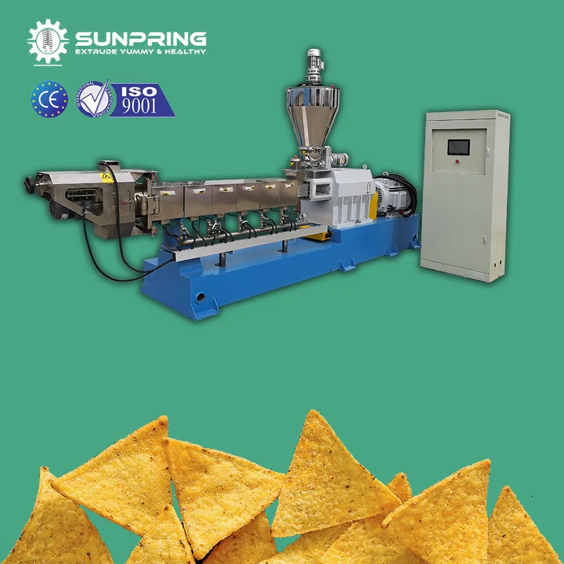 SUNPRING Corn Doritos Chips Snacks Extruder