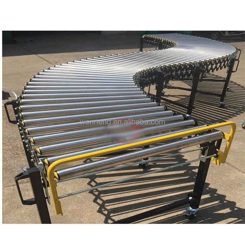 Telescoping Stainless steel  Conveyor Roller 90 degree 180 degree turning tube 10mm 20 mm 50mm