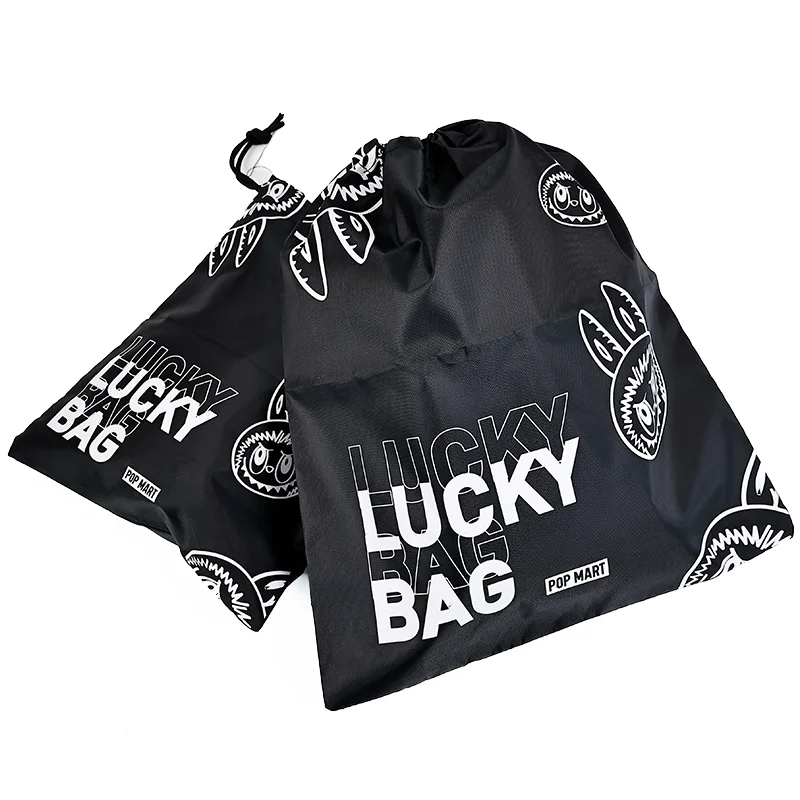 Customized eco-friendly travel shoe dustproof storage bag logo printed dustproof drawstring polyester bag