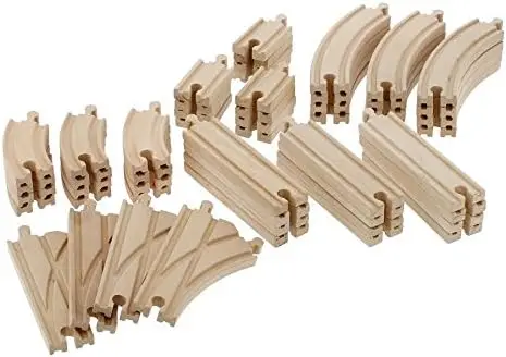 Wooden Train Track Track Expansion Thomas Wooden Railway System Wooden Train Tracks for Kids