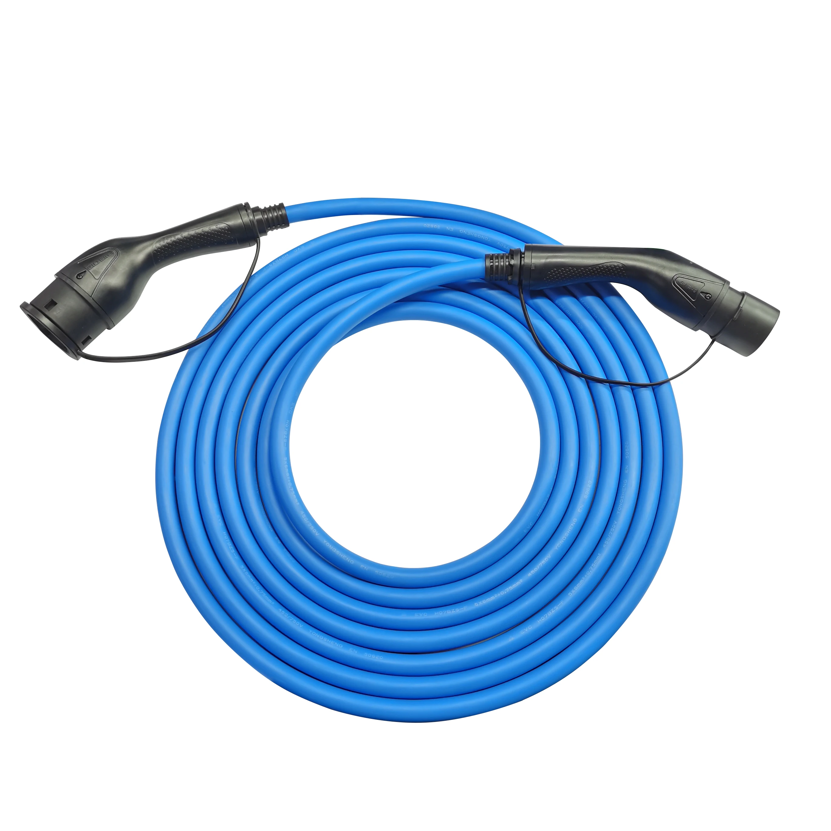 Yongsheng  IEC 62196  TPU  Type 2 To Type 2 Ev Charging Cable 16a 1phase