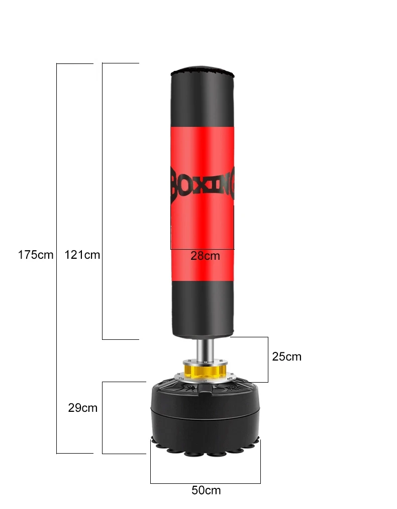Бодибилдинг боксерское снаряжение стоячий боксерский мешок и мешок для песка