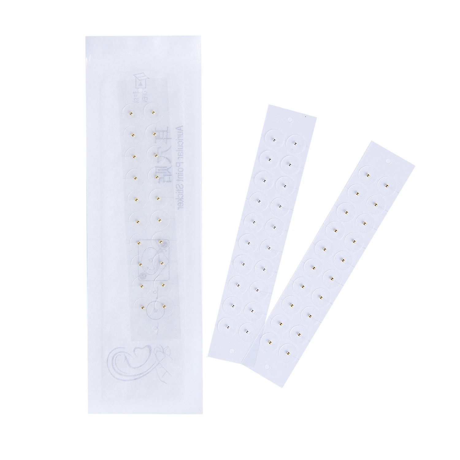 24K Gold And Silver Ear Seeds