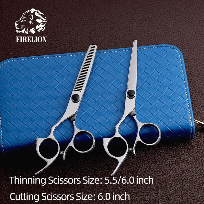 High quality left handed hair scissor dressing barber shear