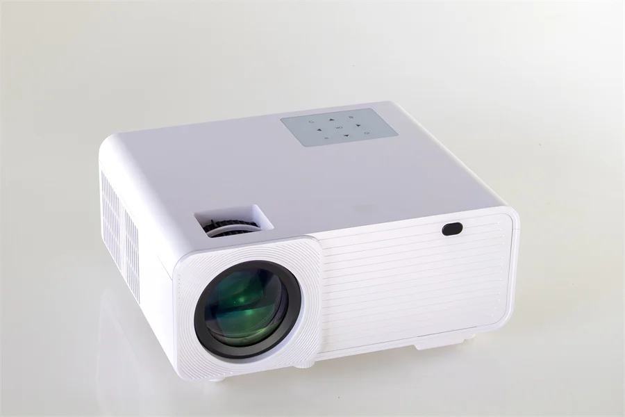 New design Full HD 1080p Amazon hot selling  black color projector htp Q6 android projector miracast proyector