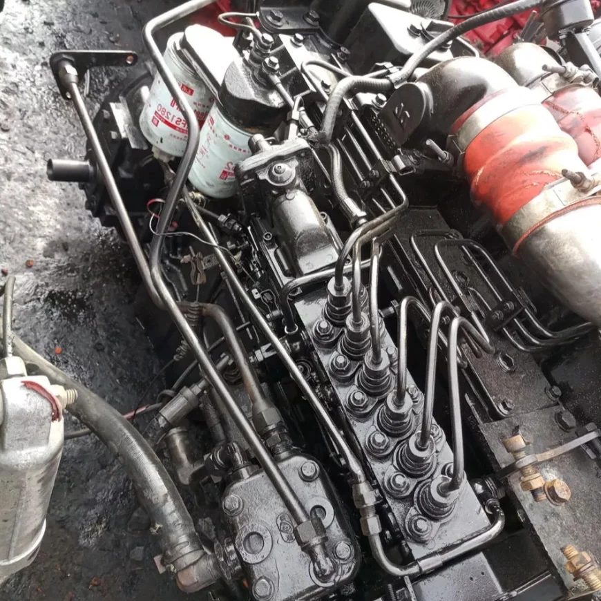 Hot sale used cum mins 6BT engine 6BT 5.9L engine assembly 6 cylinder diesel truck engine