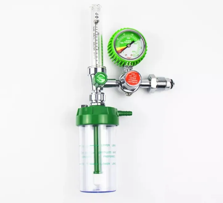 Zenva with Humidifier Bottle Different Standard Gas flowmeter Oxygen Flow Regulator
