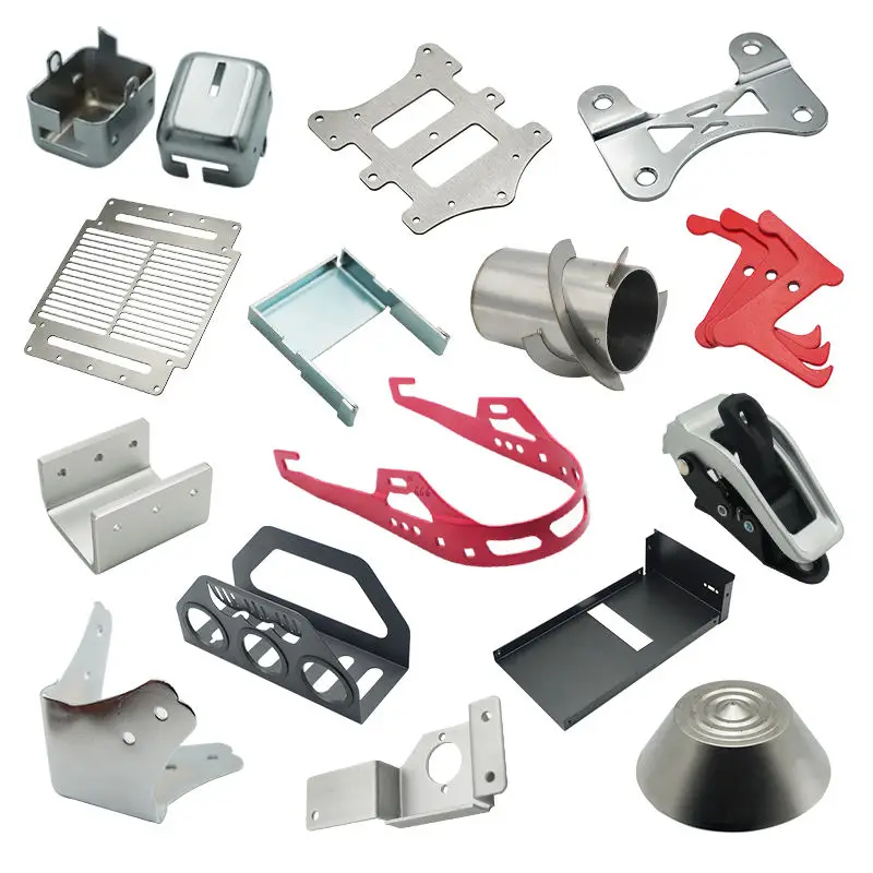 custom steel sheet metal fabrication OEM custom stamping laser cutting stainless steel tube bending service