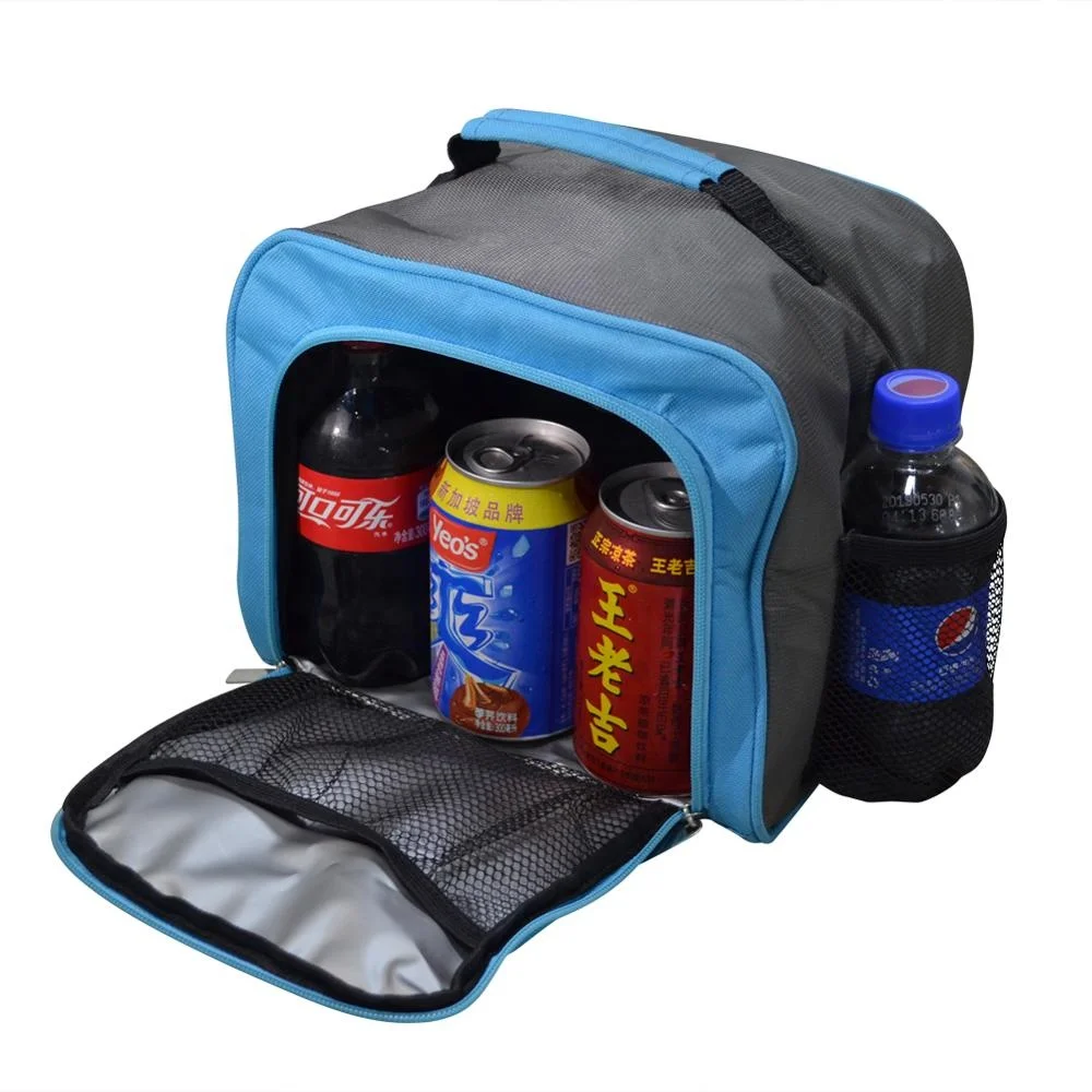 
Insulated Lunch Box bottle Soft Cooler Bag Tote with Shoulder Strap 