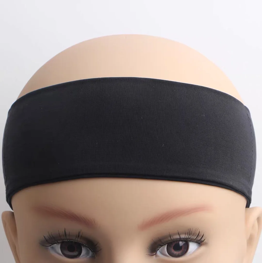 Custom Logo Head Wrap Wig Grip Bands Adjustable Hairband Headband Cooling Lightweight Quick Dry Summer Sweatband Fit Helmet