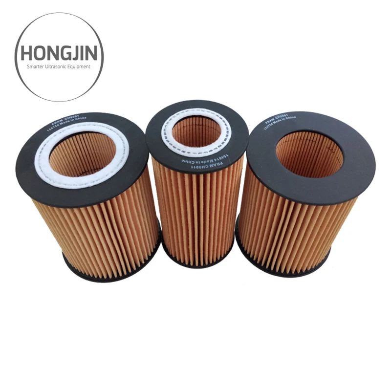HONGJINSONIC Roll to roll filter bag ultrasonic welding head machine generator box for lanyards line mobile chargers