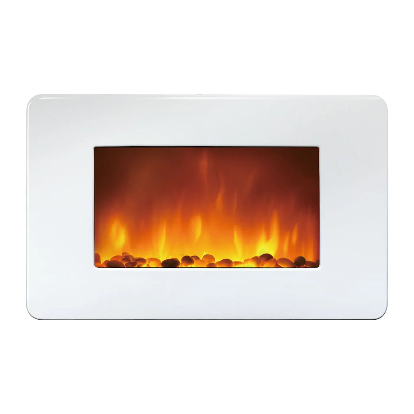 modern fireplace LED electric fireplace heater wall mounted