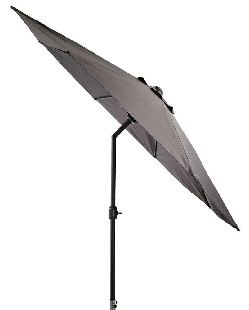 Market umbrella sun AGGER 300cm dark gray