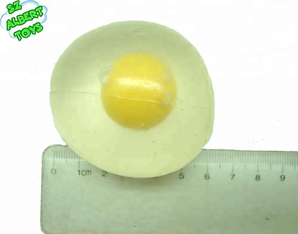 soft plastic surprise sticky egg squishy tpr toys
